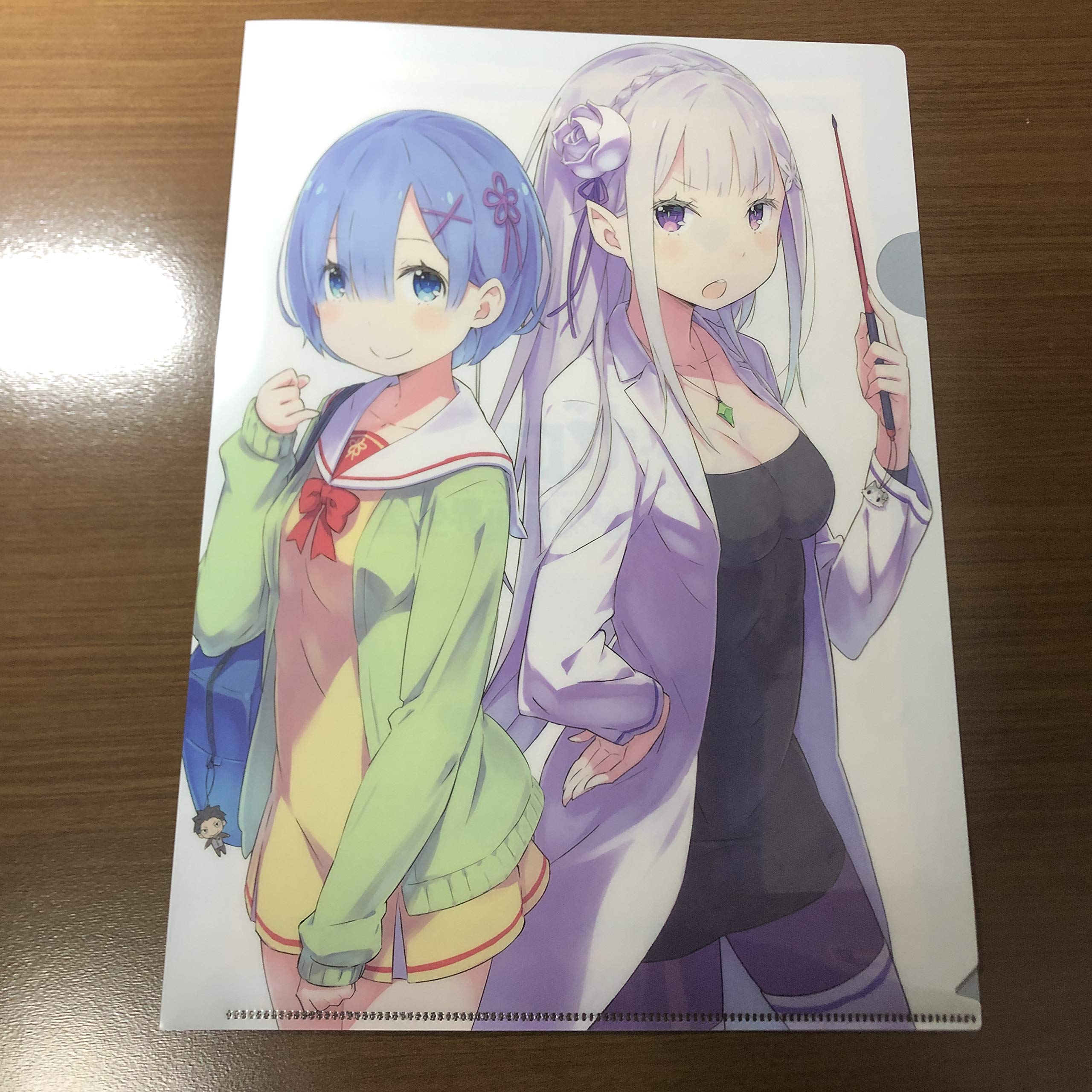 Amazon.co.jp: ゼロから始める異世界生活 クリアファイル